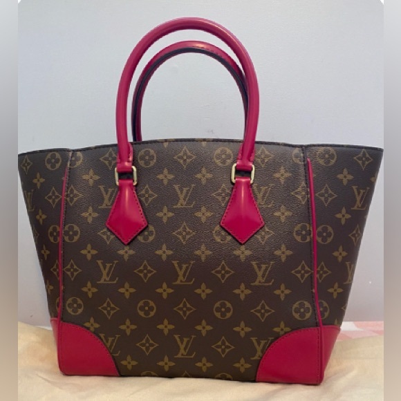 Louis Vuitton Handbags - Louis Vuitton Brown and Pink Monogram Tote